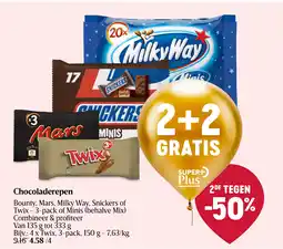 Delhaize Chocoladerepen aanbieding