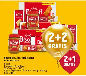 Delhaize Speculoos, chocoladetablet of smeerpasta aanbieding