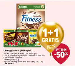 Delhaize Ontbijtgranen of graanrepen aanbieding