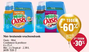 Delhaize Niet-bruisende vruchtendrank aanbieding