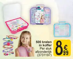 Cora 500 kralen in koffer aanbieding