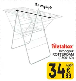 Cora Metaltex droogrek aanbieding