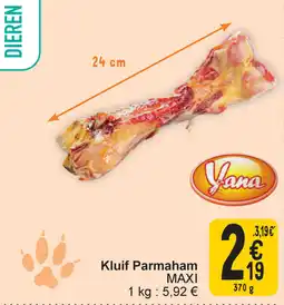 Cora Yana Kluif Parmaham aanbieding