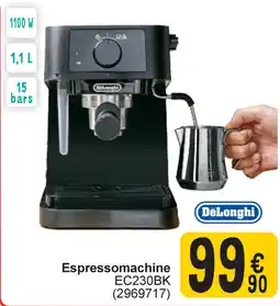 Cora DeLonghi Espressomachine aanbieding