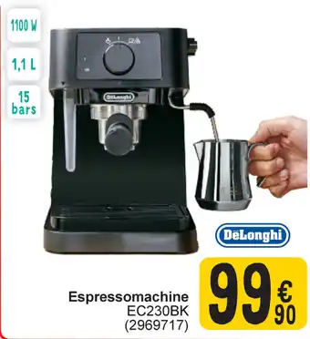 Cora DeLonghi Espressomachine aanbieding