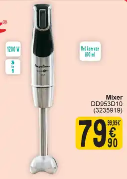 Cora Moulinex Mixer aanbieding