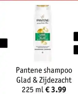 Kruidvat Pantene shampoo Glad & Zijdezacht 225 ml aanbieding