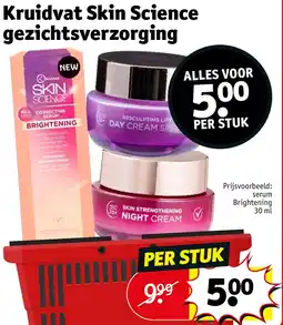 Kruidvat Kruidvat Skin Science gezichtsverzorging aanbieding