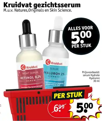 Kruidvat Kruidvat gezichtsserum aanbieding