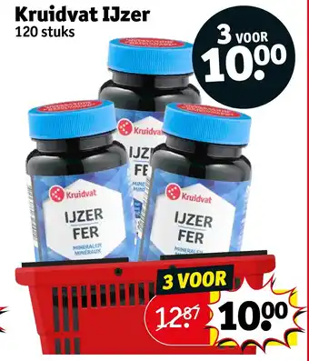 Kruidvat Kruidvat IJzer aanbieding