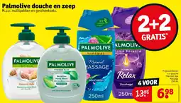 Kruidvat Palmolive douche en zeep aanbieding