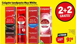 Kruidvat Colgate tandpasta Max White aanbieding