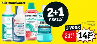 Kruidvat Alle mondwater aanbieding