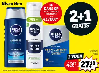 Kruidvat Nivea Men aanbieding