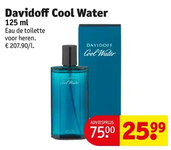 Kruidvat Davidoff Cool Water aanbieding