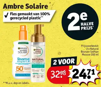 Kruidvat Ambre Solaire aanbieding