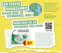 Kruidvat Kruidvat ECO 3-laags Toiletpapier aanbieding