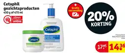 Kruidvat Cetaphil gezichtsproducten aanbieding