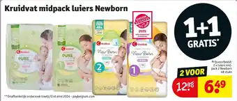 Kruidvat Kruidvat midpack luiers Newborn aanbieding