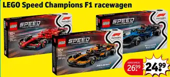 Kruidvat LEGO Speed Champions F1 racewagen aanbieding