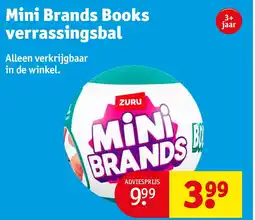 Kruidvat Mini Brands Books verrassingsbal aanbieding