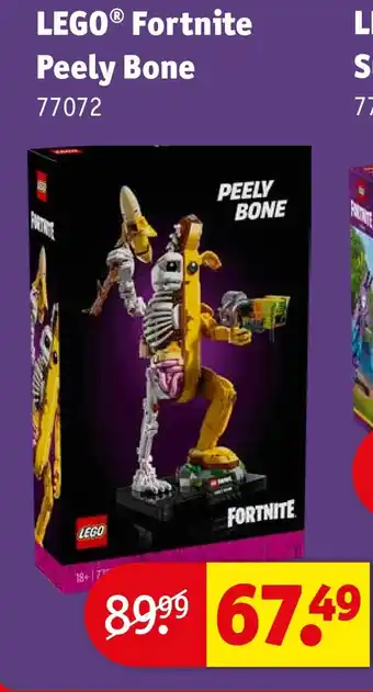 Kruidvat LEGO Fortnite Peely Bone aanbieding