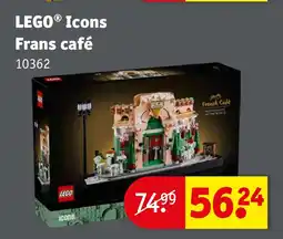 Kruidvat LEGO Icons Frans café aanbieding