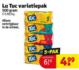 Kruidvat Lu Tuc variatiepak aanbieding