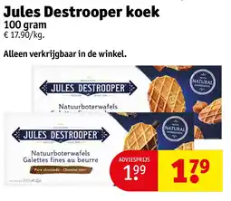 Kruidvat Jules Destrooper koek aanbieding