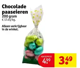 Kruidvat Chocolade paaseieren aanbieding