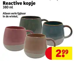 Kruidvat Reactive kopje aanbieding