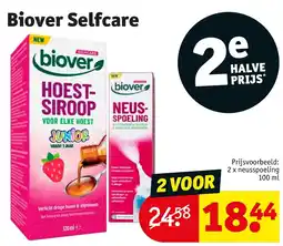 Kruidvat Biover Selfcare aanbieding