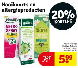 Kruidvat Hooikoorts en allergieproducten aanbieding