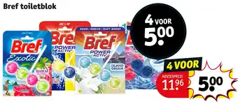 Kruidvat Bref toiletblok aanbieding