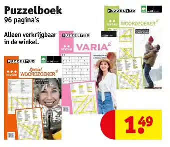 Kruidvat Puzzelboek aanbieding