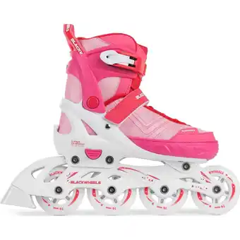 Decathlon Kinder skates Blackwheels Playful Pink verstelbare rollers aanbieding