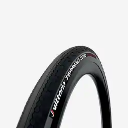 Decathlon Gravelband Terreno Dry 700x40 tubeless ready vouwband zwart aanbieding