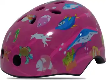 Decathlon Kinderfietshelm Roze - Fietshelm voor kinderen 48/55cm aanbieding