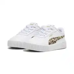 Decathlon Carina 2.0 Animal Update sneakers voor peuters PUMA White Putty Gold Beige aanbieding