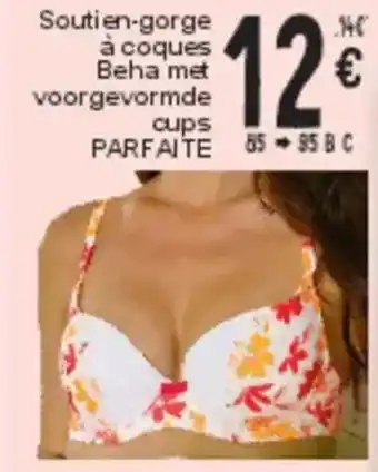 Cora Soutien-gorge à coques Beha met voorgevormde cups Parfaite aanbieding