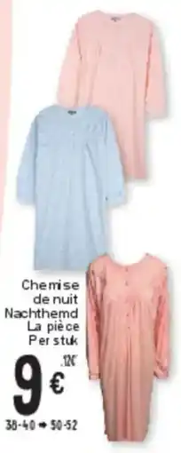 Cora Chemise de nuit Nachthemd aanbieding