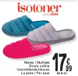 Cora Mules / Muiltjes aanbieding