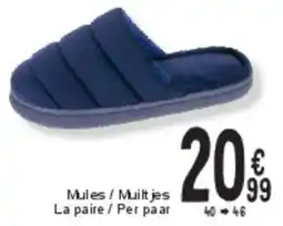 Cora Mules / Muiltjes aanbieding