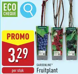 ALDI Gardenline fruitplant aanbieding