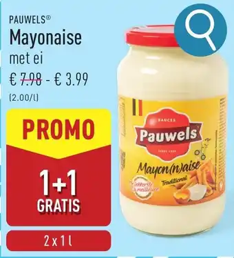 ALDI Pauwels mayonaise aanbieding