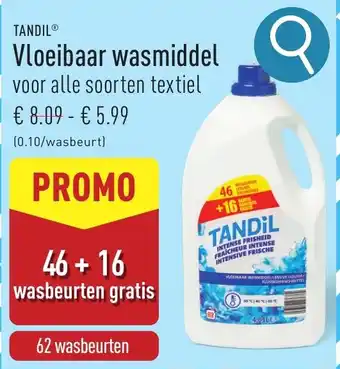 ALDI Tandil vloeibaar wasmiddel aanbieding