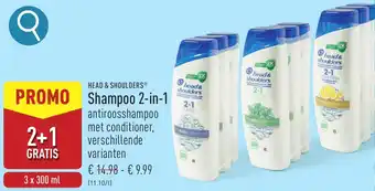 ALDI Head & shoulders shampoo aanbieding