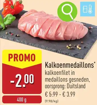 ALDI Kalkoenmedaillons aanbieding