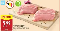 ALDI Varkenslapjes aanbieding