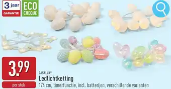 ALDI Casalux ledlichtketting aanbieding